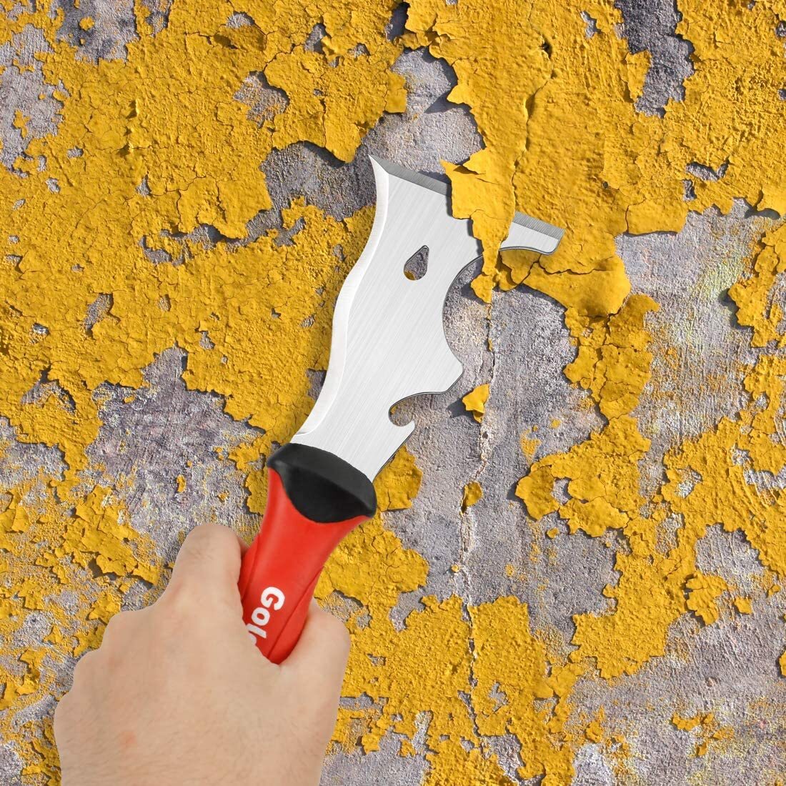 Goldblatt 9-in-1 Drywall Paint Scraper Stainless Steel Putty Knife Scraper NEW