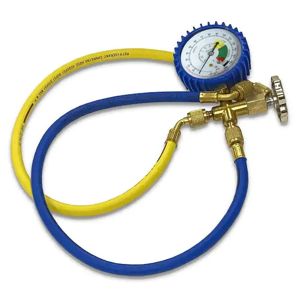 Mini Split 5/16 in R410a Low Side Suction Charging Service Gauge Hose Set Port