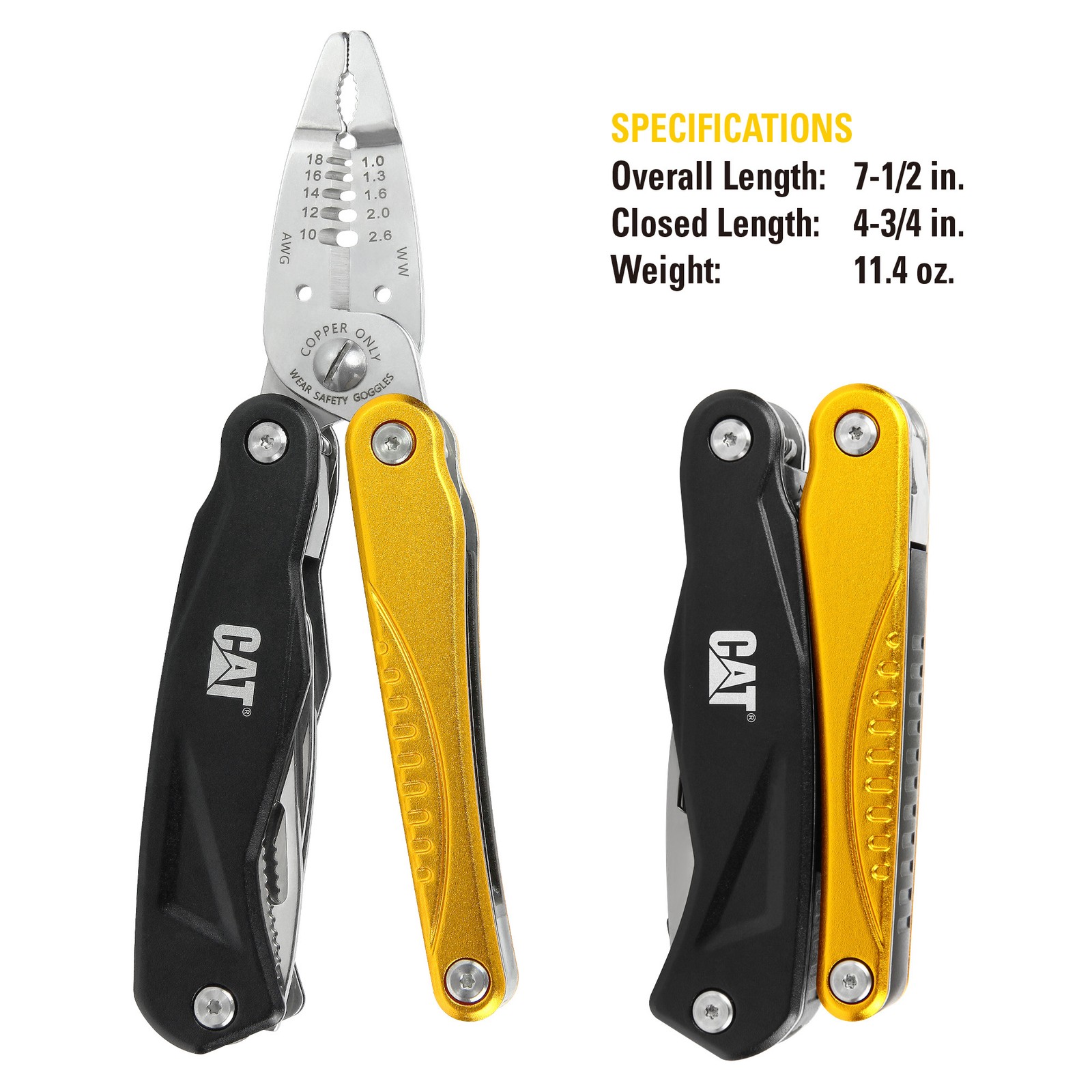 Cat 14-in-1 Multi-Tool with Sheath – 980104