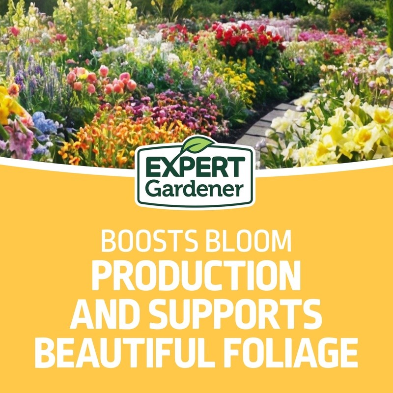 Flower Food Fertilizer 10-10-10 Granules Time Release 3 Months Annual Perennials