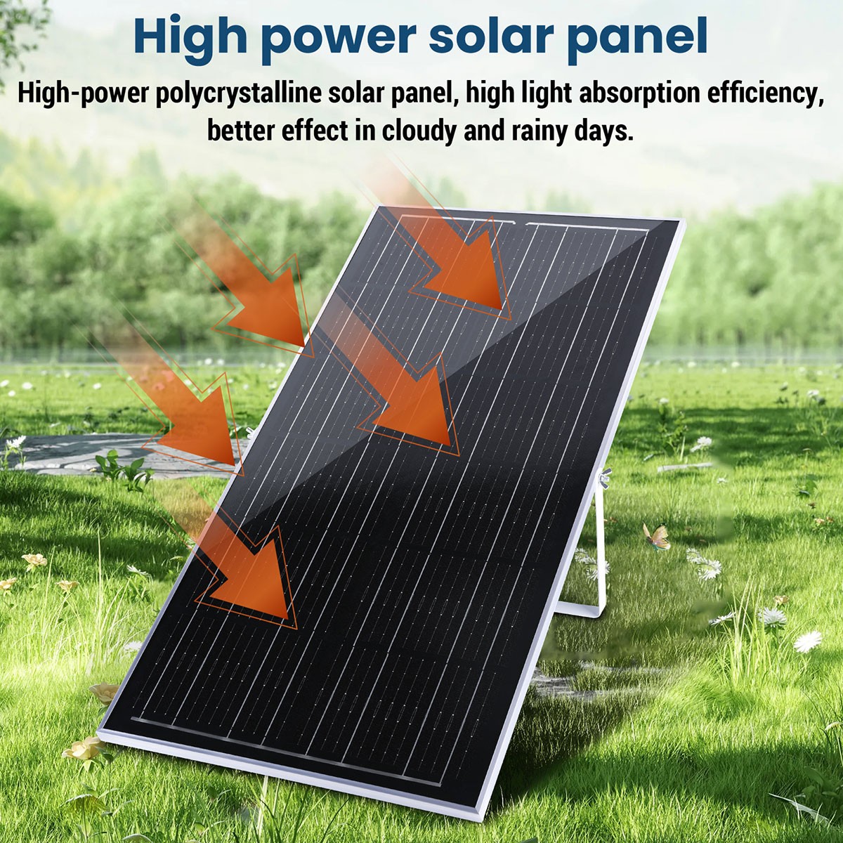 3000W 2000W Solar Lights Outdoor Security Flood Light Dusk to Dawn Solar Lamp