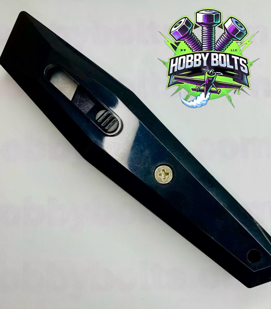 retractable utility knife Box Cutter black plastic housing Qty2 each Craft Knife