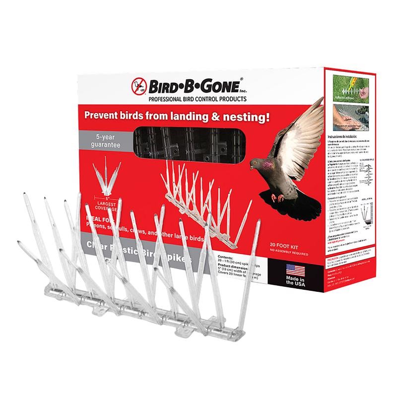 Bird B Gone MM2000-5/20 Bird Repelling Spikes for Assorted Species