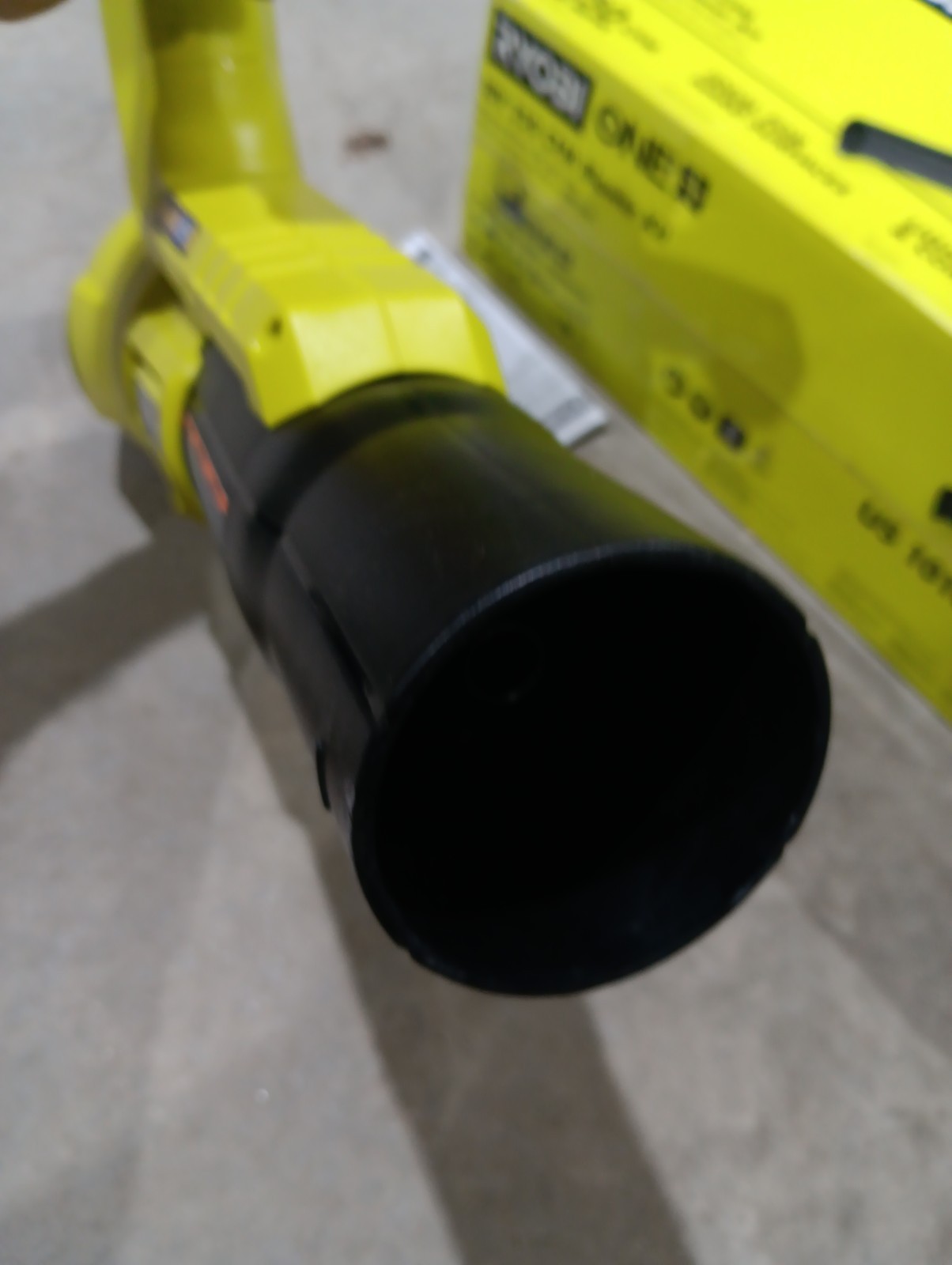 RYOBI 18V 90MPH 250CFM Cordless Battery Leaf Blower – Tool Only – Used Lightly