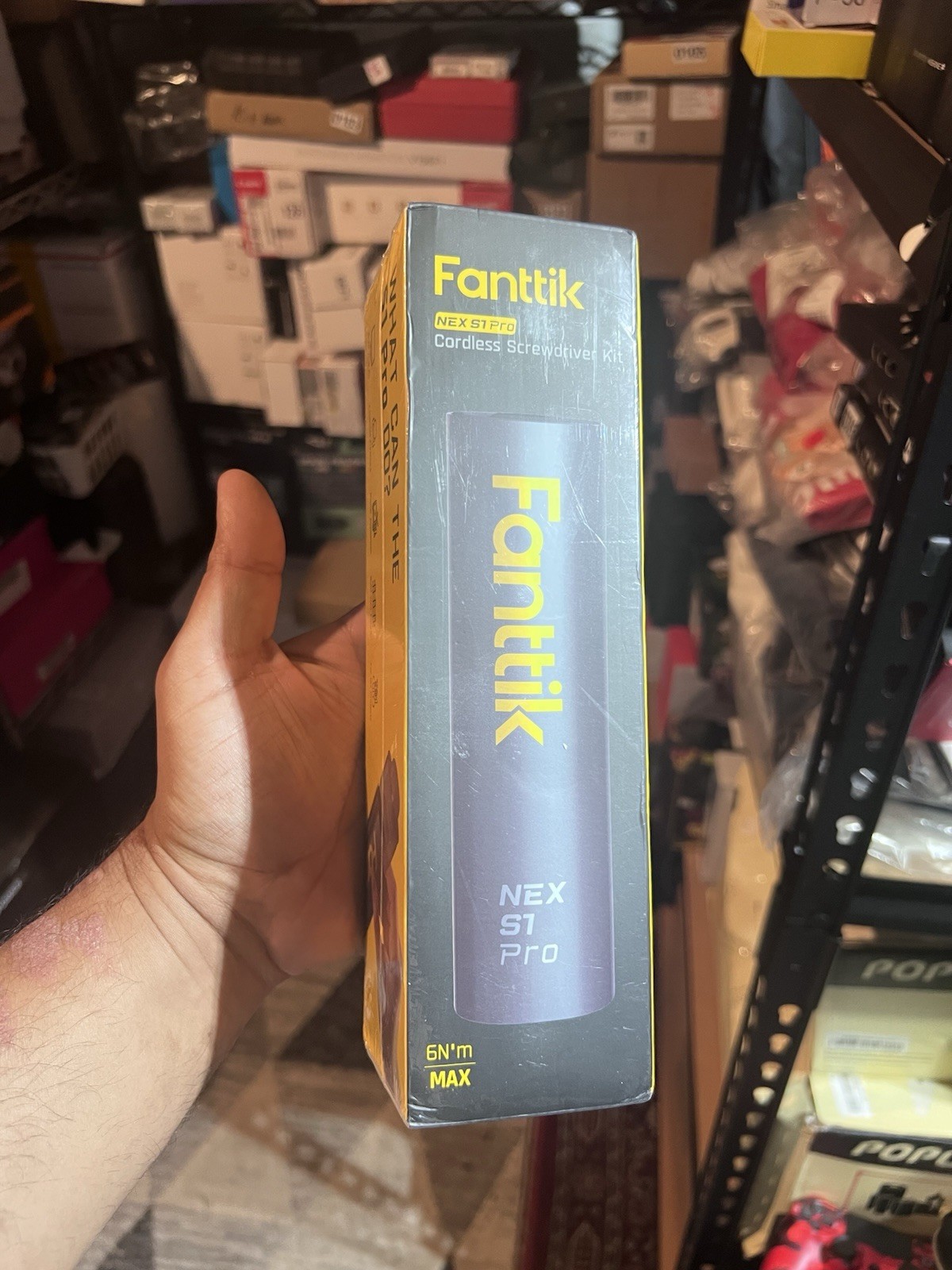 Fanttik S1 Pro Electric Screwdriver, Power Screwdriver with16 S2 Steel Bits, 3 T