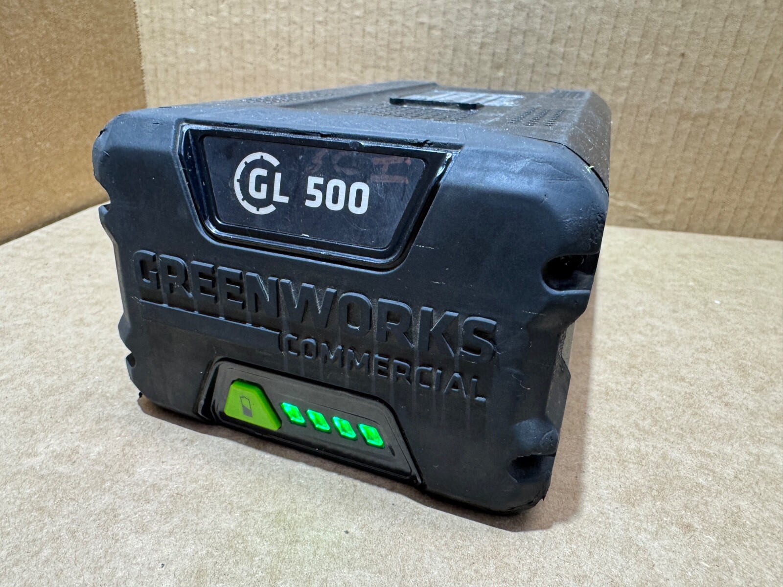 GREENWORKS COMMERCIAL [GL 500] GENUINE 82V MAX 5AH BATTERY – [USED]