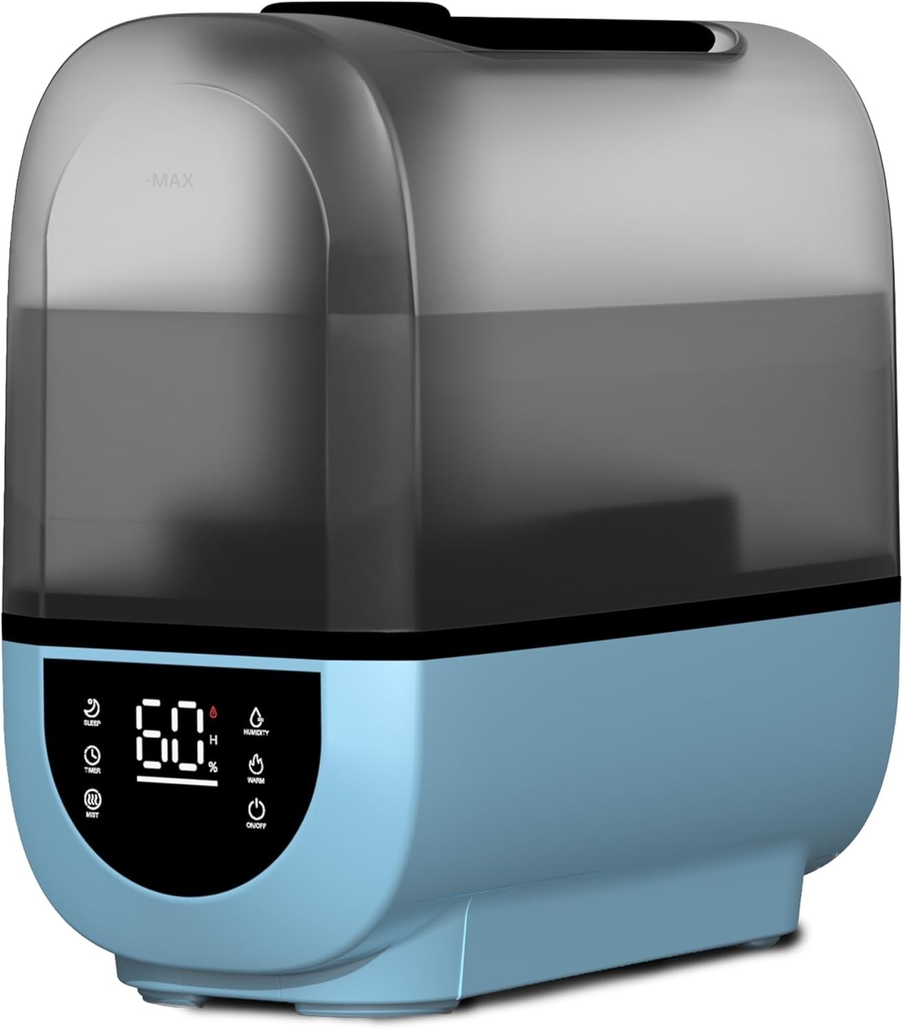 Humidifiers for Bedroom, 6.5L Top Fill for Large Room, Cool and Warm Mist