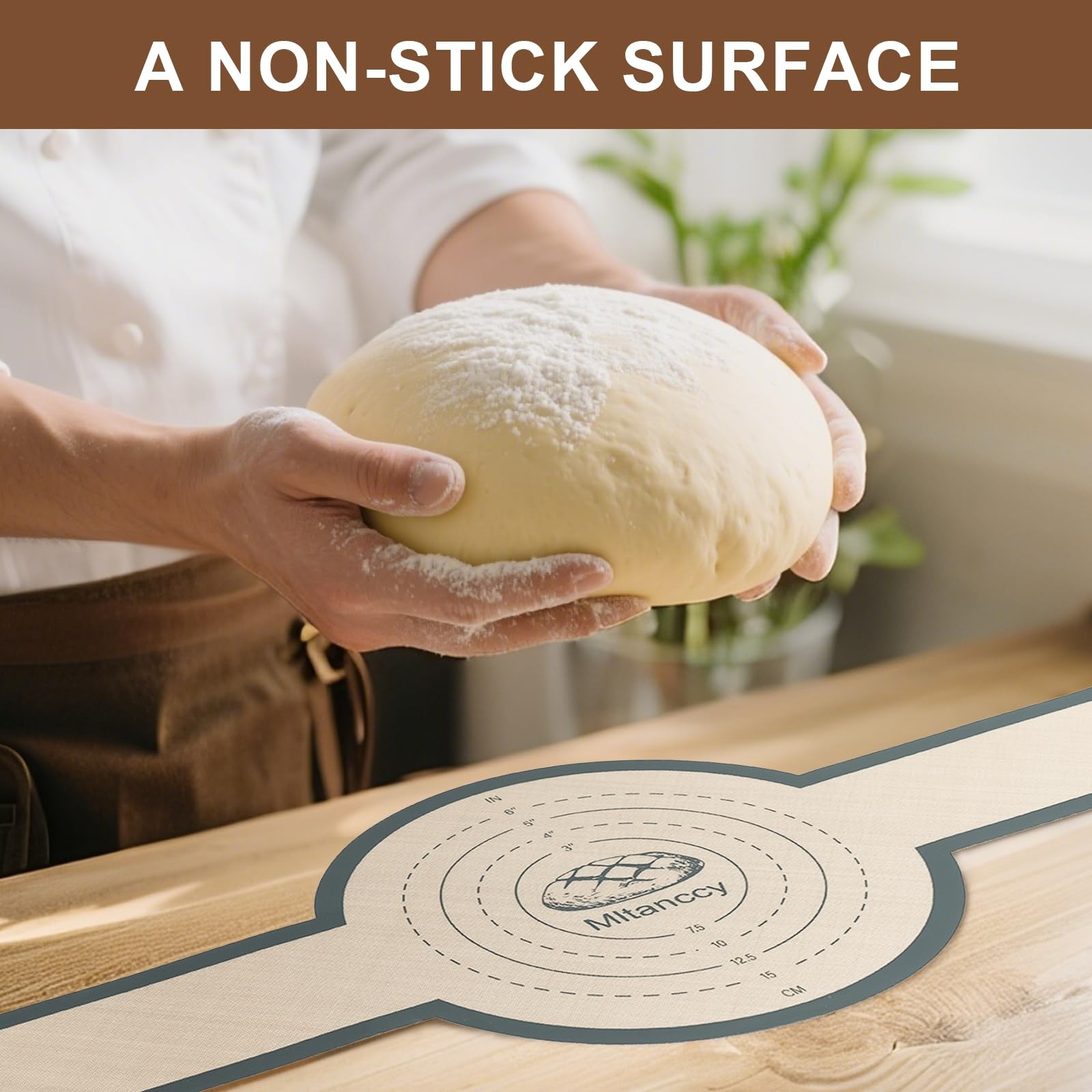 3 PCS Silicone Bread Sling for Dutch Oven Liners Non Stick & Easy to Clean