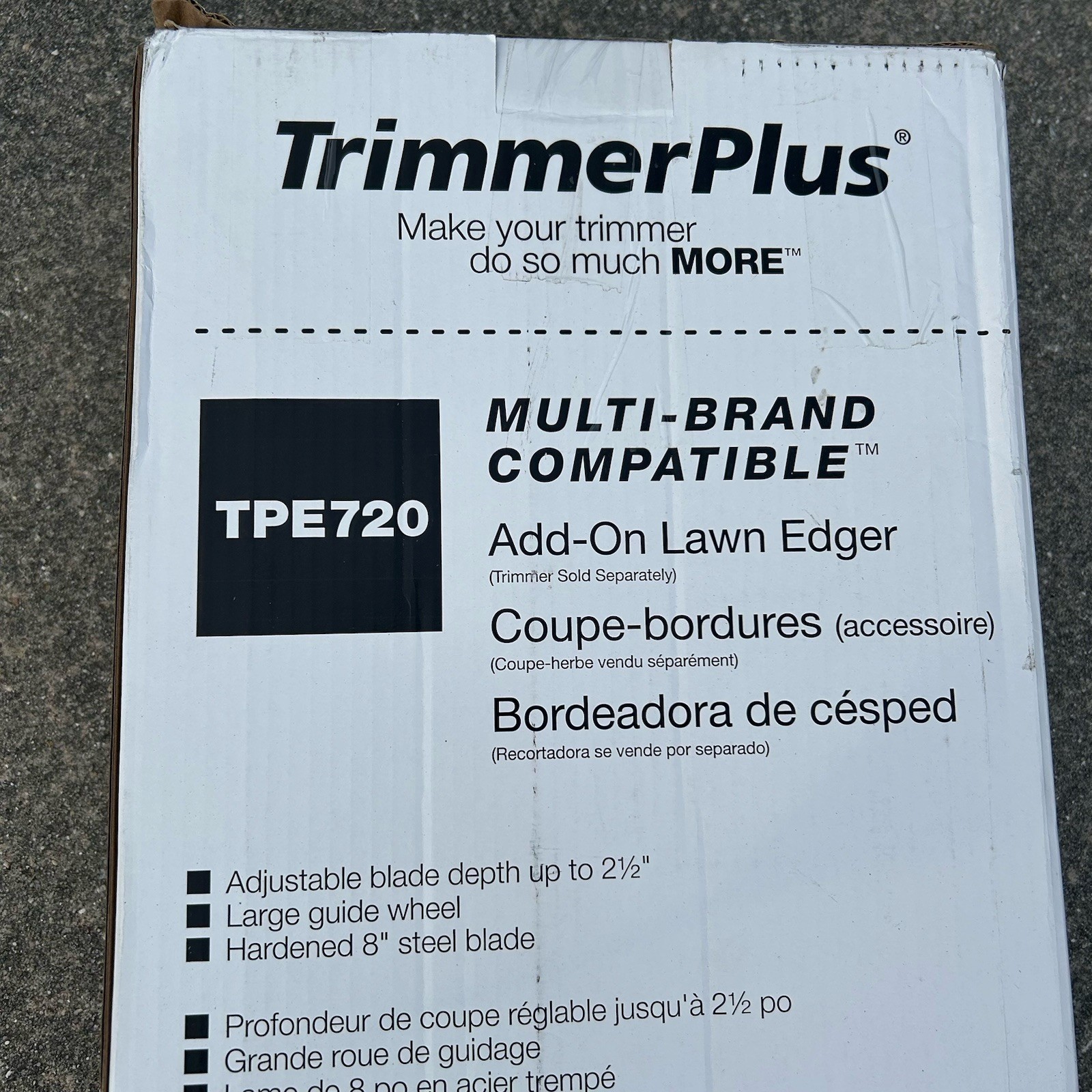 Trimmer Plus TPE720 Universal 7.5 In. Edger Attachment New
