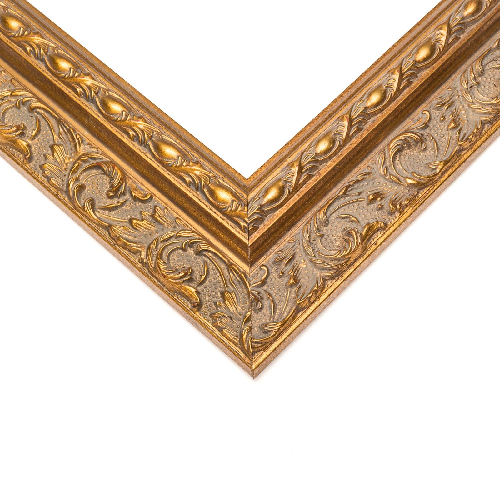 Contemporary Gold Frame – UV Acrylic, Backing Board, Hanging Hardware Included