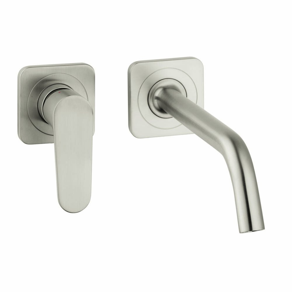 Hansgrohe 34116821 Citterio M 1-Handle Wall-Mount Bathroom Faucet Brushed Nickel