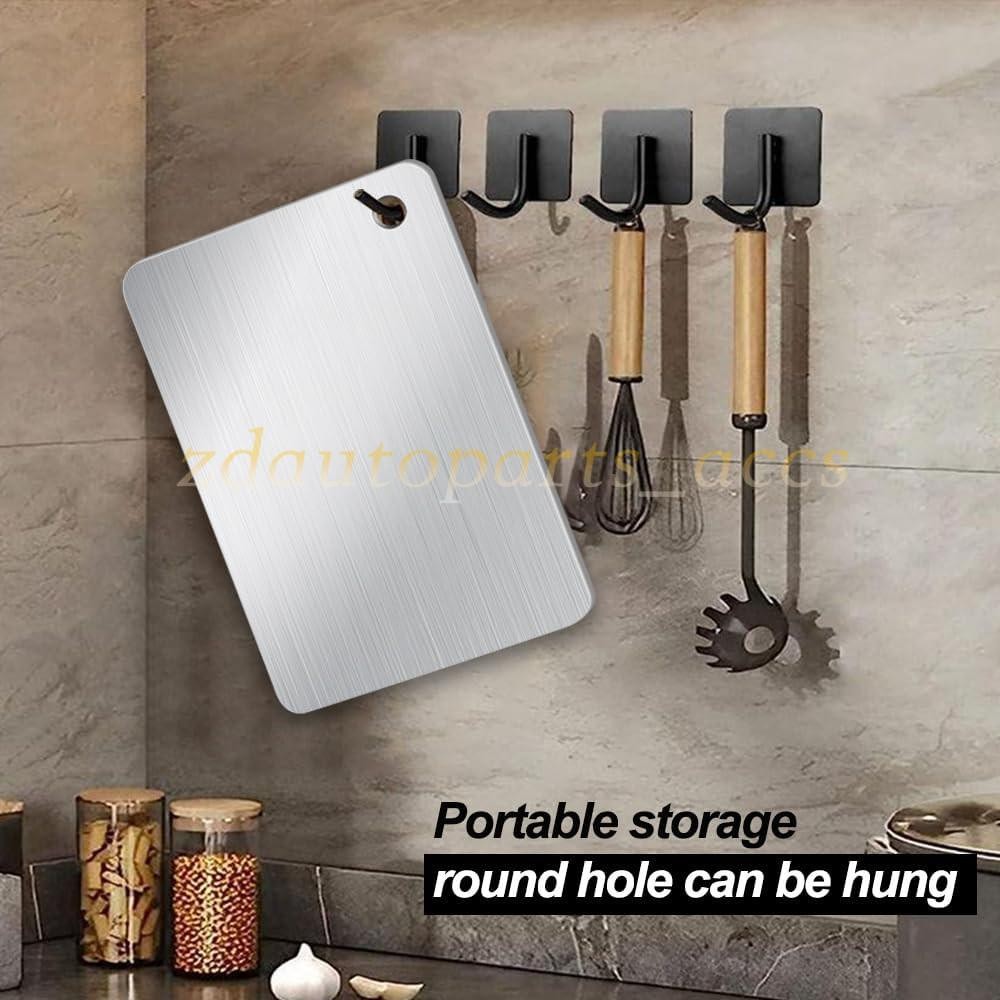 Titanium Cutting Board for Kitchen, Stainless Non Stick Chopping Board, Upgrade