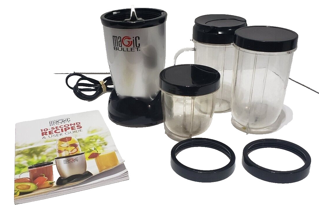 The Original Magic Bullet w/ 10-Second Recipes & User Guide – 2018