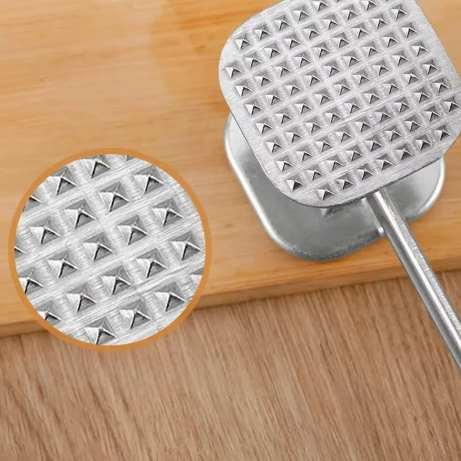 Steak Mallet Meat Tenderizer Hammer Dual-Sided Heavy Duty Meat Pounder Tool