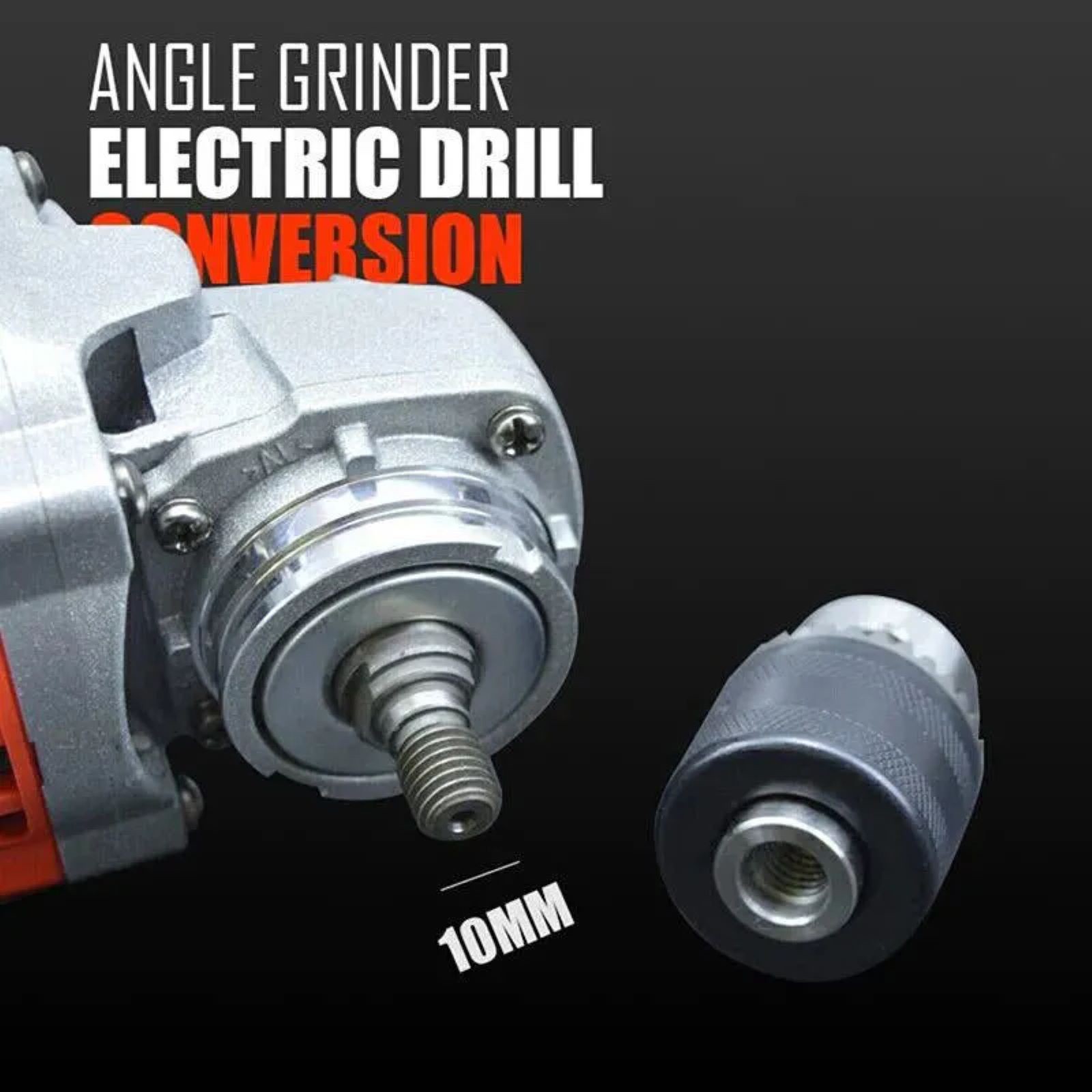 Angle Grinder Electric Drill Conversion Collet Chuck Head Adapter Accessories