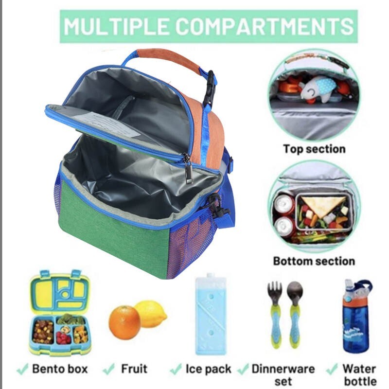 SCHOOL LUNCH BAG FOR KIDS, TEENS OR ADULTS