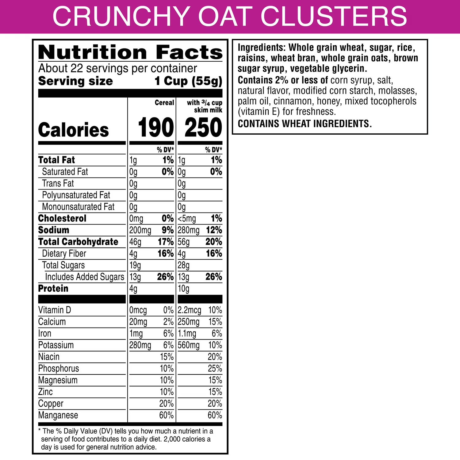 Raisin Bran Crunch Cereal (42 oz., 2 pk.) Great Price