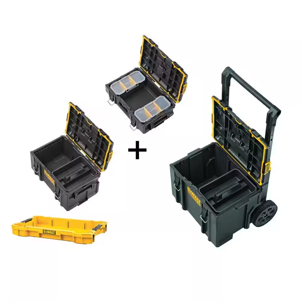 TOUGHSYSTEM 2.0 22 In. Small Tool Box, 22 In. Large Tool Box, 24 In. Mobile Tool