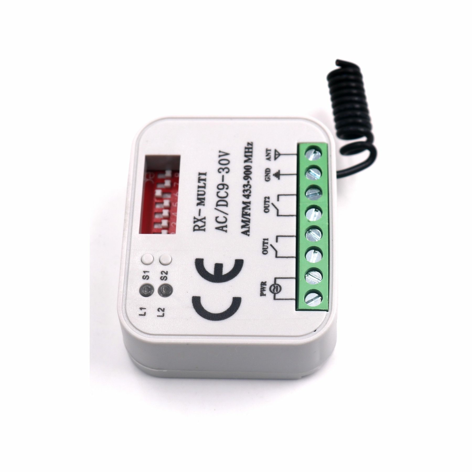 Universal Wireless Remote Control Receiver Gate Opener 315Mhz 433Mhz 868Mhz