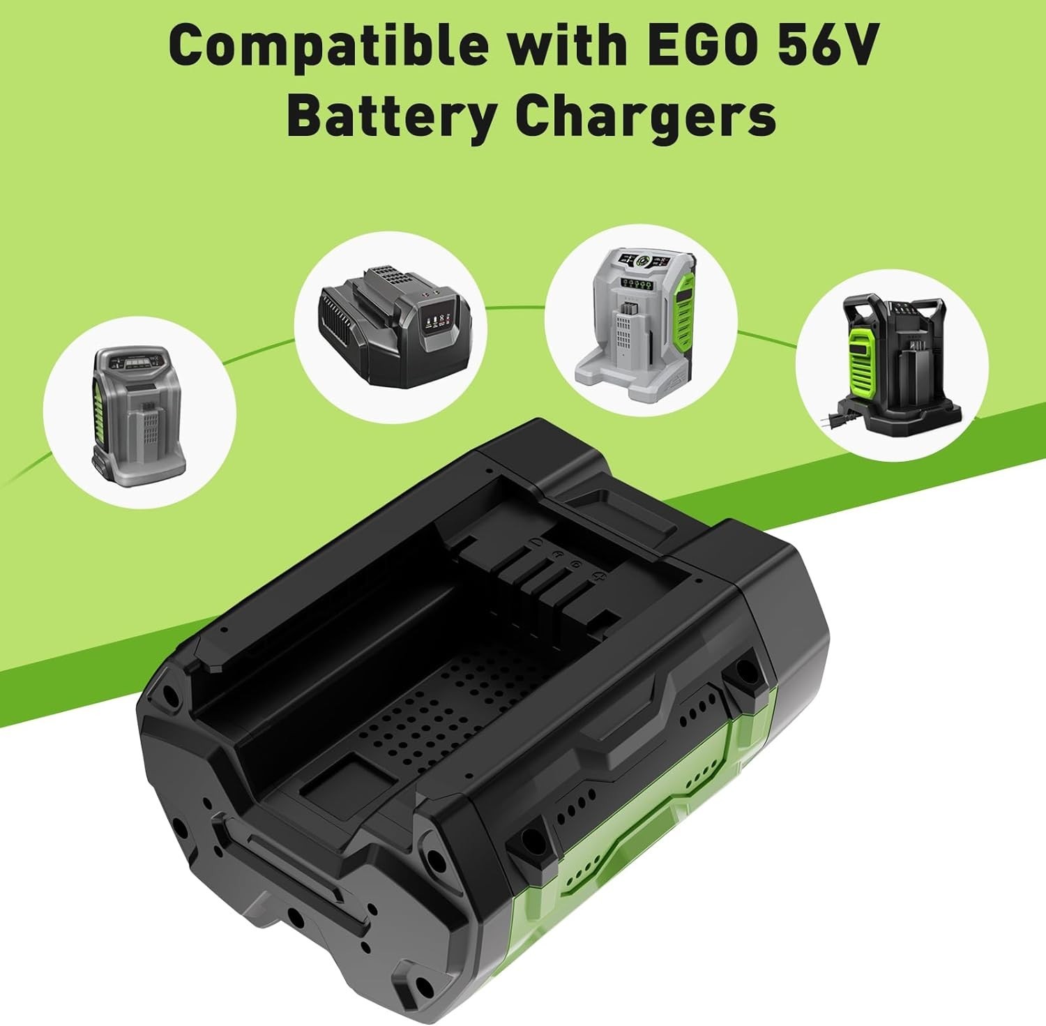 56V 7500mAh Replacement for EGO Battery 7.5Ah Lithium BA2800 BA4200 Power Tools