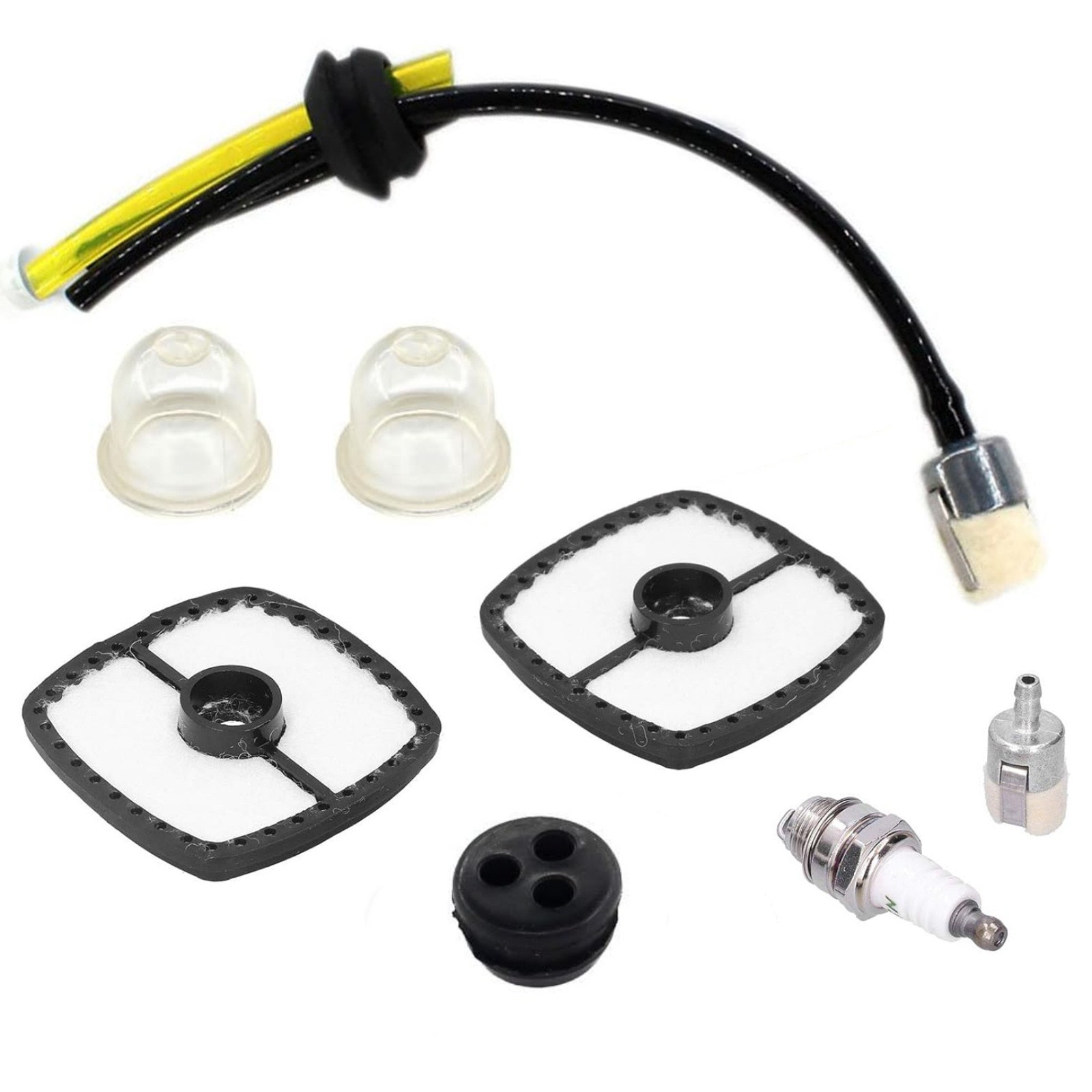 100% New Metal+Plastic OEM 90152 Lawn Mower Air Filter Tune Up Kit For Echo
