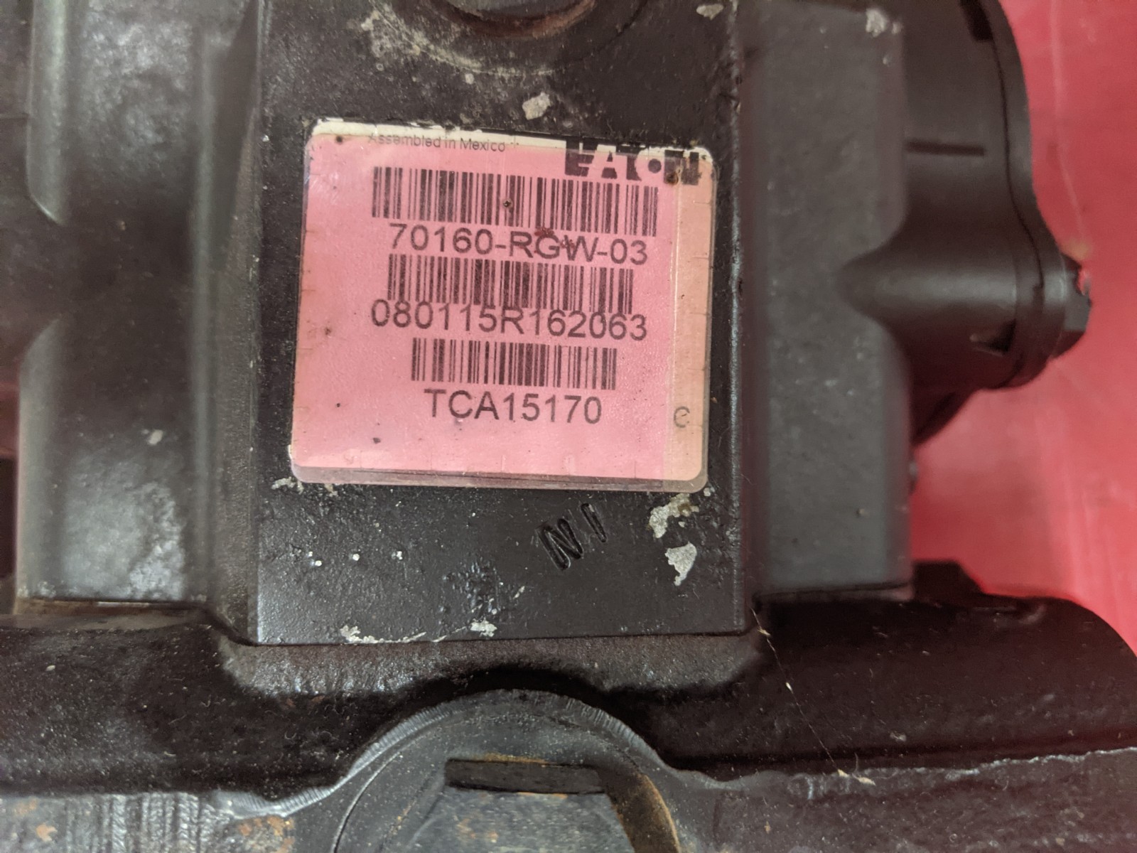 EATON HYDRAULIC JOHN DEERE TRANSMISSION TCA15170 WD-18439 **FINAL SALE**
