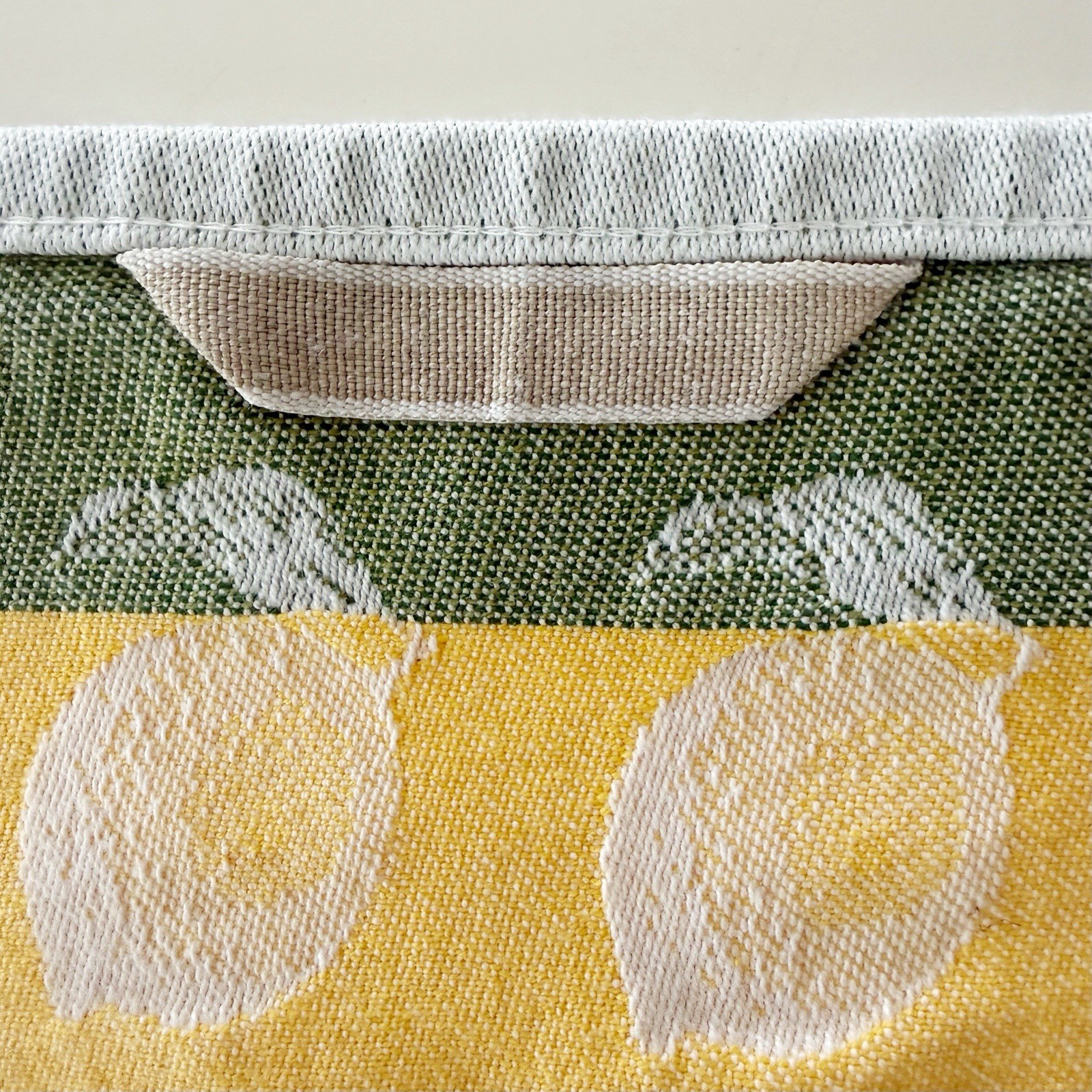 Set 2 MIERCO for EKELUND Sweden Cotton Towel : Lemon + Olive / Yellow + Green