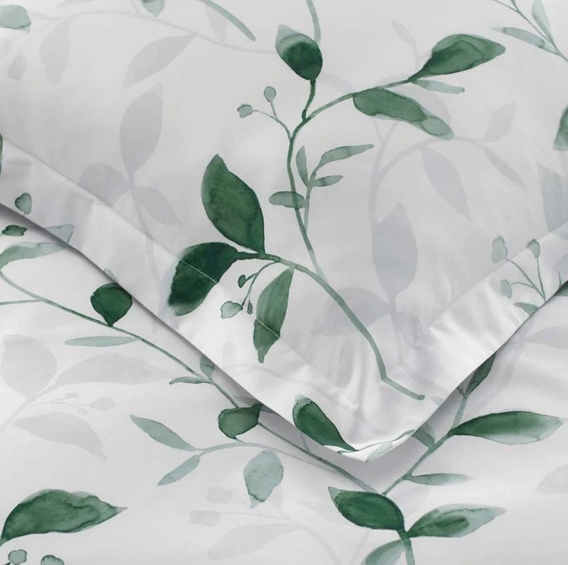 Legends Hotel Botanic Meadow Premium Smooth Wrinkle-Free Sateen Bed Sheet Set