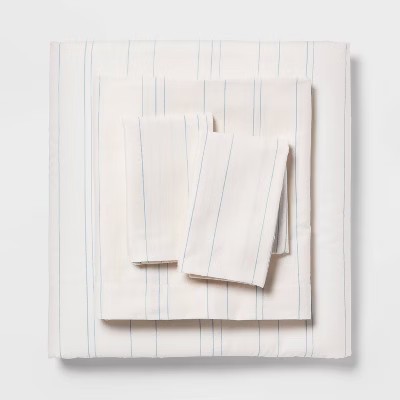 Cotton Blend Sateen Sheet Set – Room Essentials