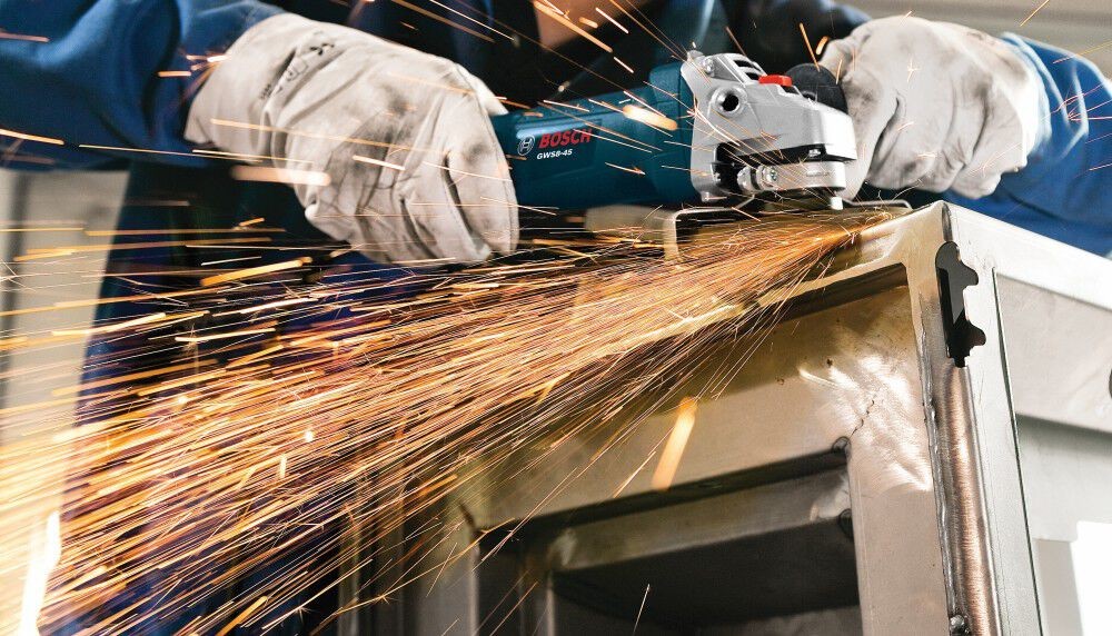Bosch 4-1/2 Inch Angle Grinder, Refurbished