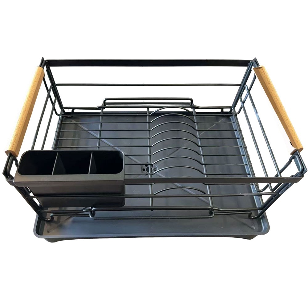 16x10x9 Over Sink Dish Drying Rack Stainless Steel Kitchen Shelf Cutlery Drainer