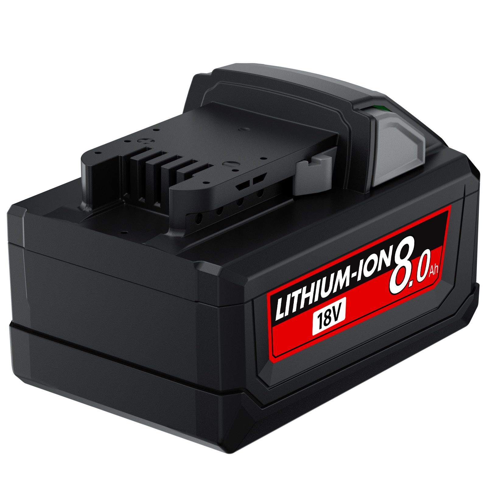 2PCS 8AH For Milwaukee For M18 18Volt Lithium 8.0AH Extended Capacity Battery