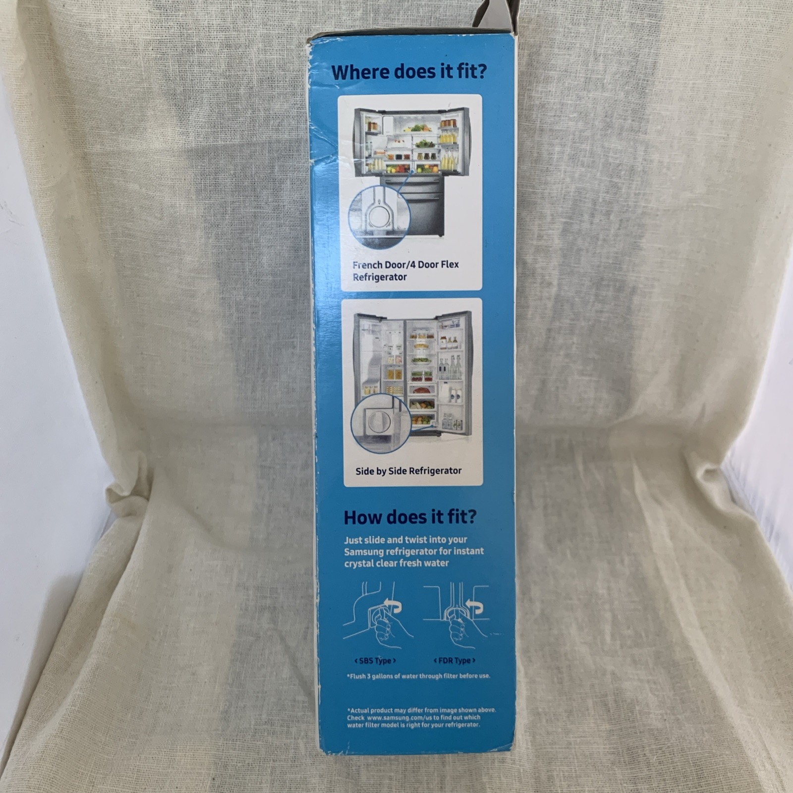 SAMSUNG Genuine Filter for Refrigerator Water and Ice, HAF-CIN/EXP, 1 Pack