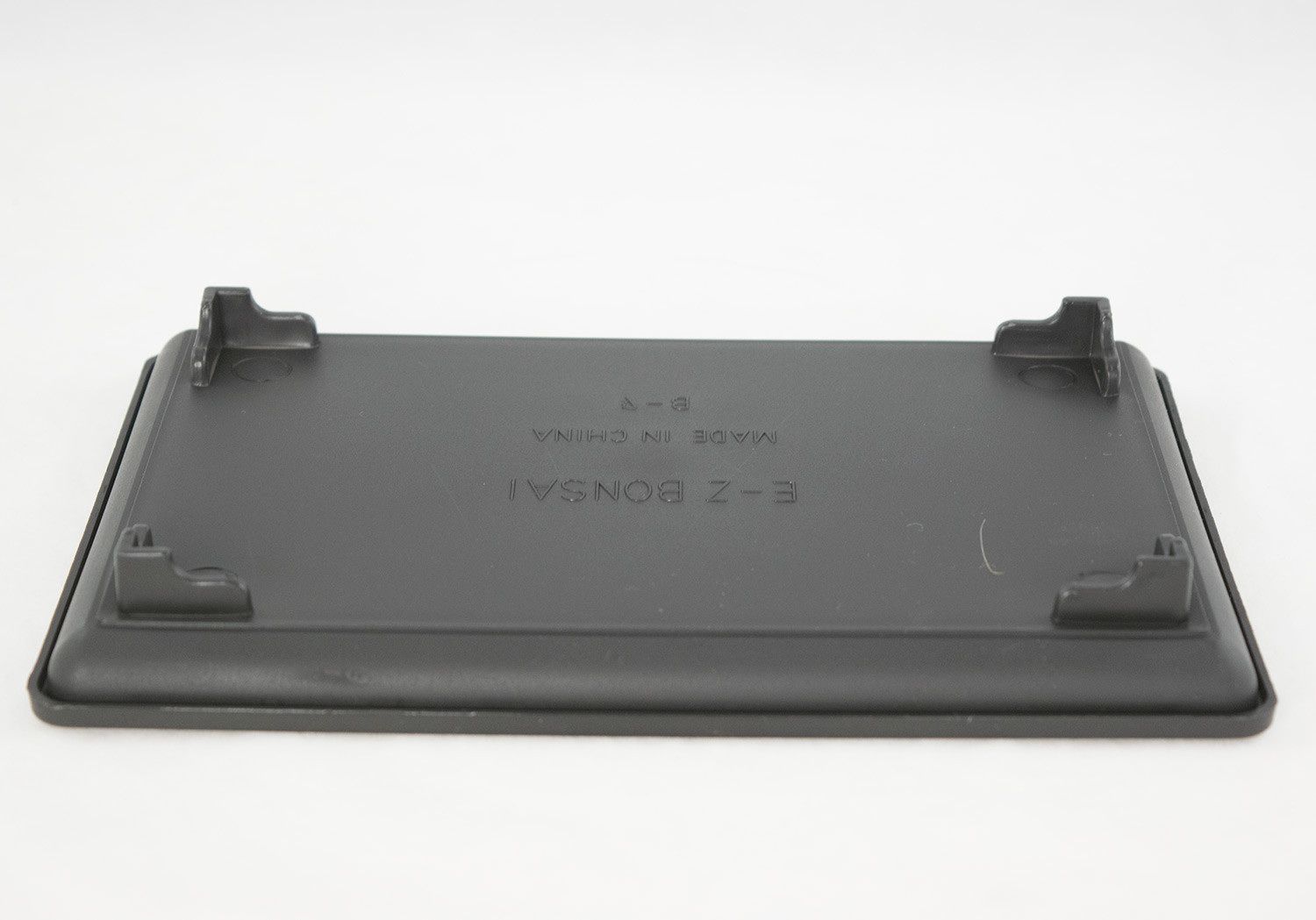 1 Rectangular Black Plastic Humidity/Drip Tray for Bonsai Tree 9″x 6″x 1″
