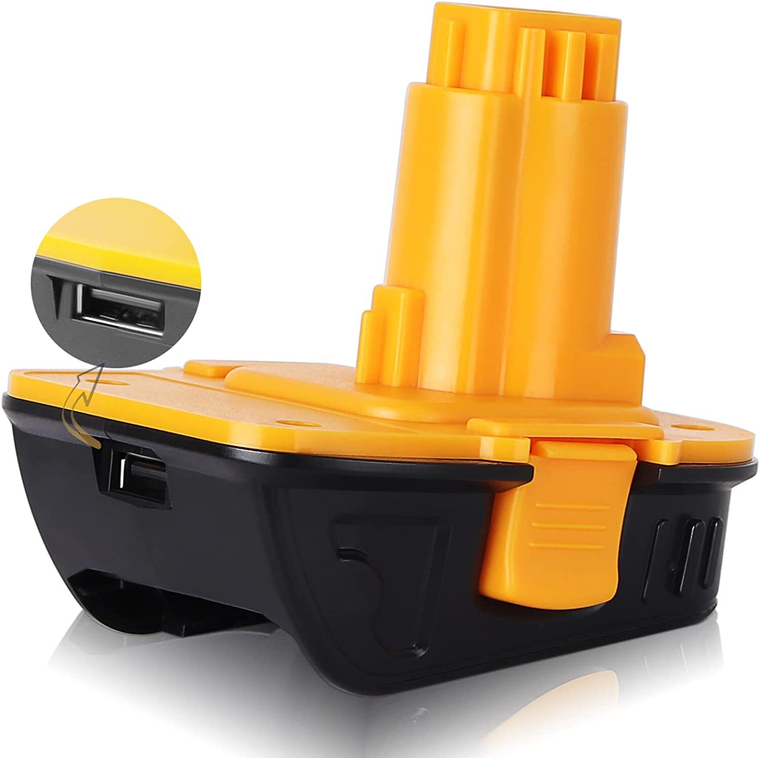 For Dewalt DCA1820 20V MAX To 18V Adapter Converter For Dewalt Li-Ion Battery