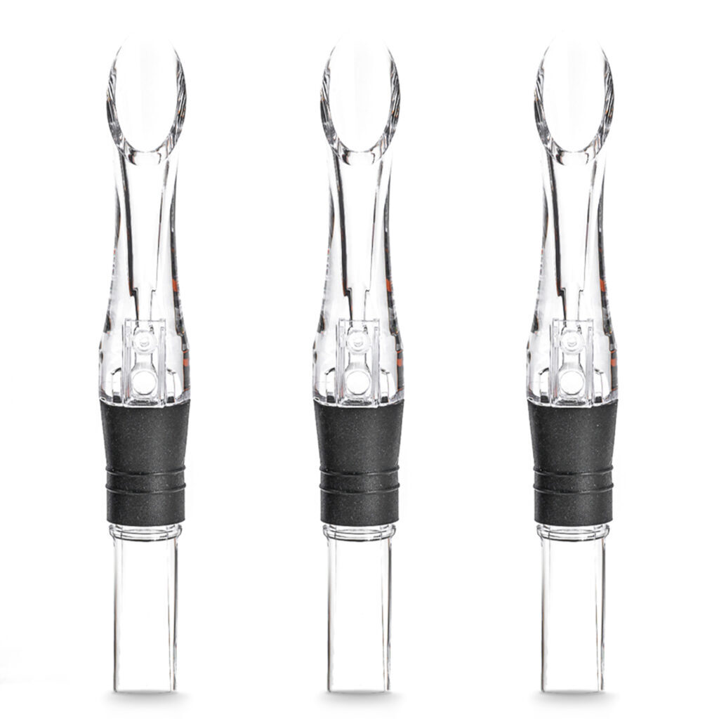Cork Genius Bottle-Top Wine Aerator with Dripless Pour Spout – Easy to Clean