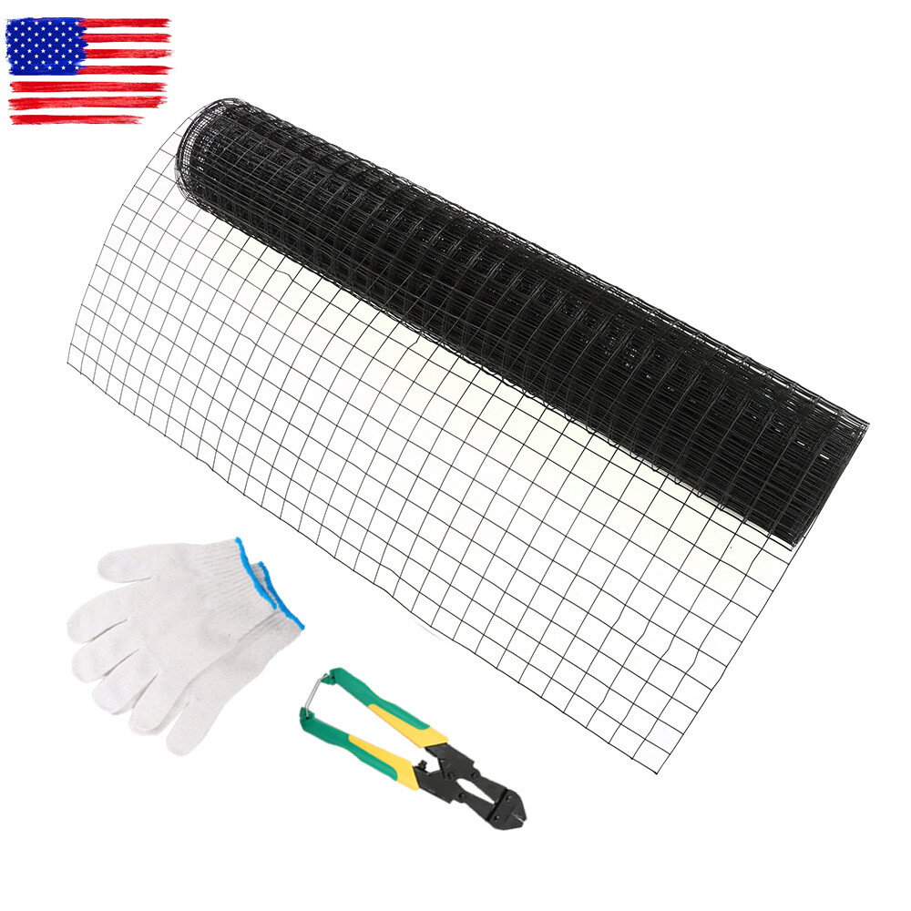 1.5in 48in x 50ft Hardware Cloth Welded Wire Mesh Chicken Wire Poultry Fence