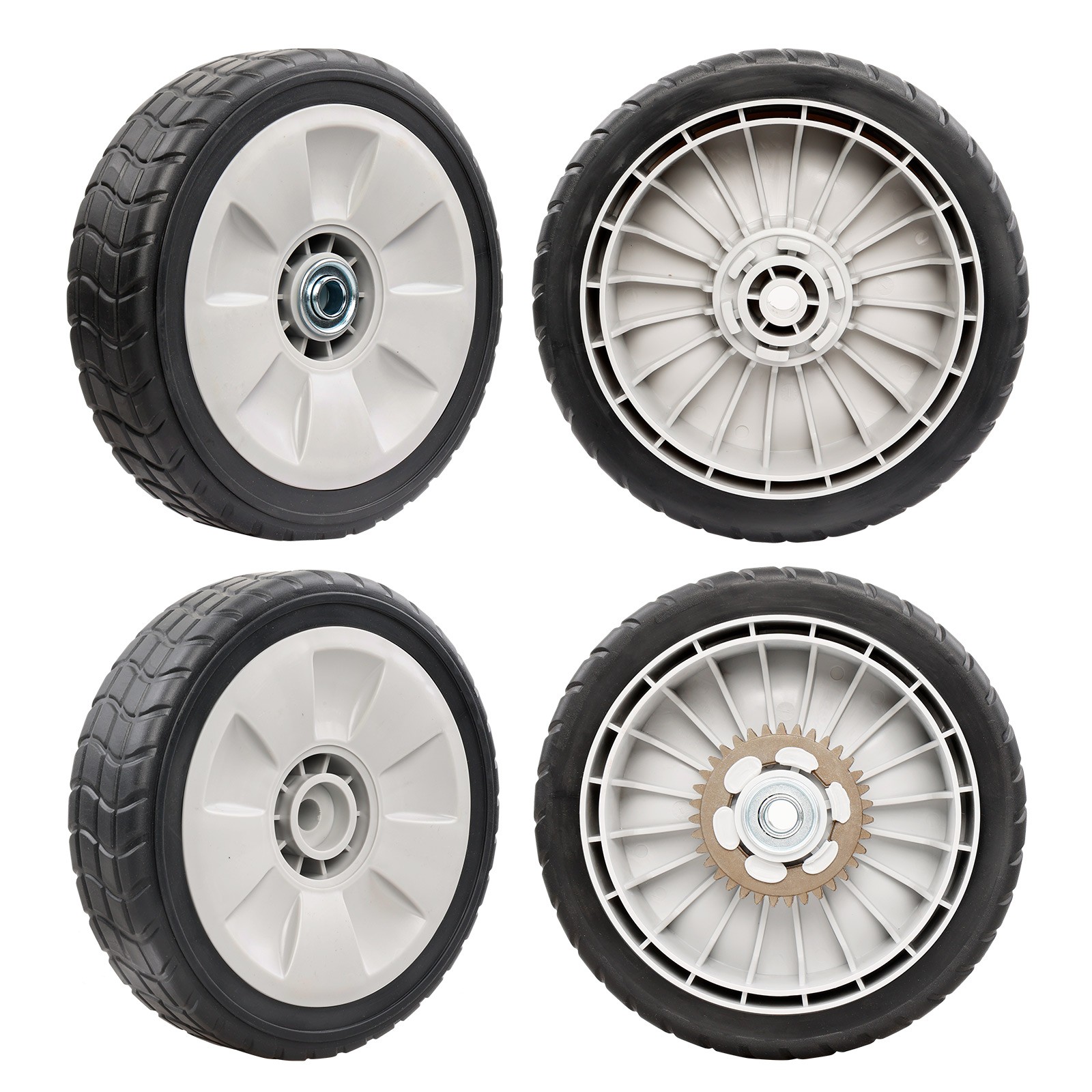 4 Pack 8″ Front Rear Drive Lawn Mower Wheels Kit Fit Honda HRR216 HRS216 HRT216