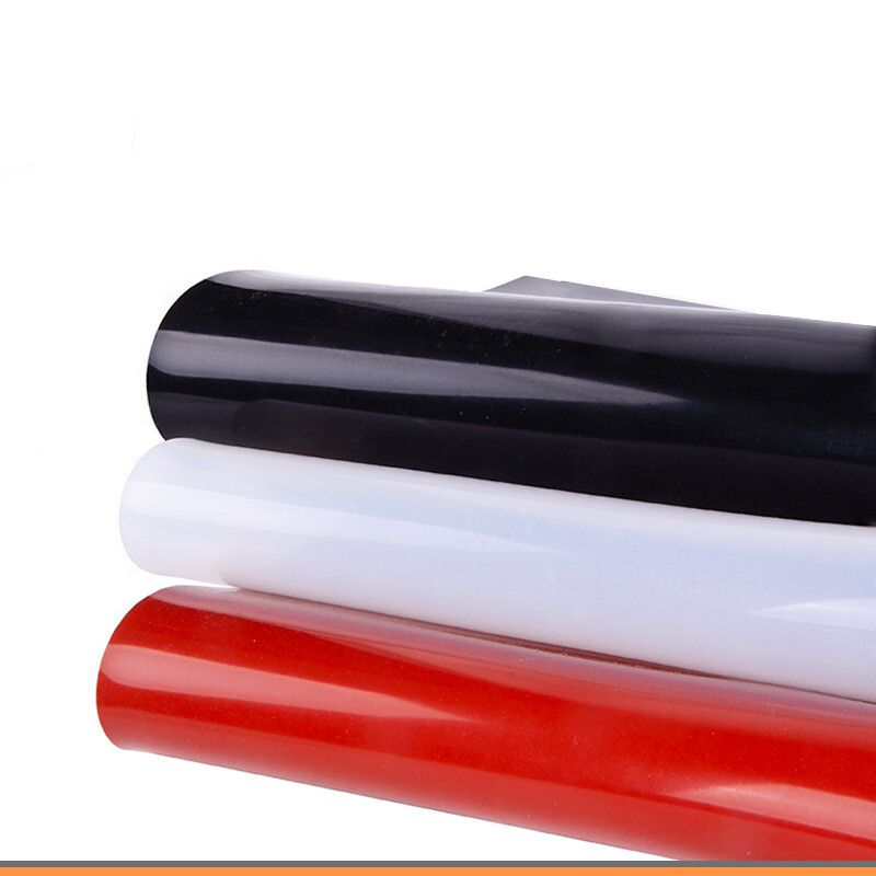 Silicone Rubber Sheet 0.1mm~3mm High Temperature Resistance Black/Clear/White