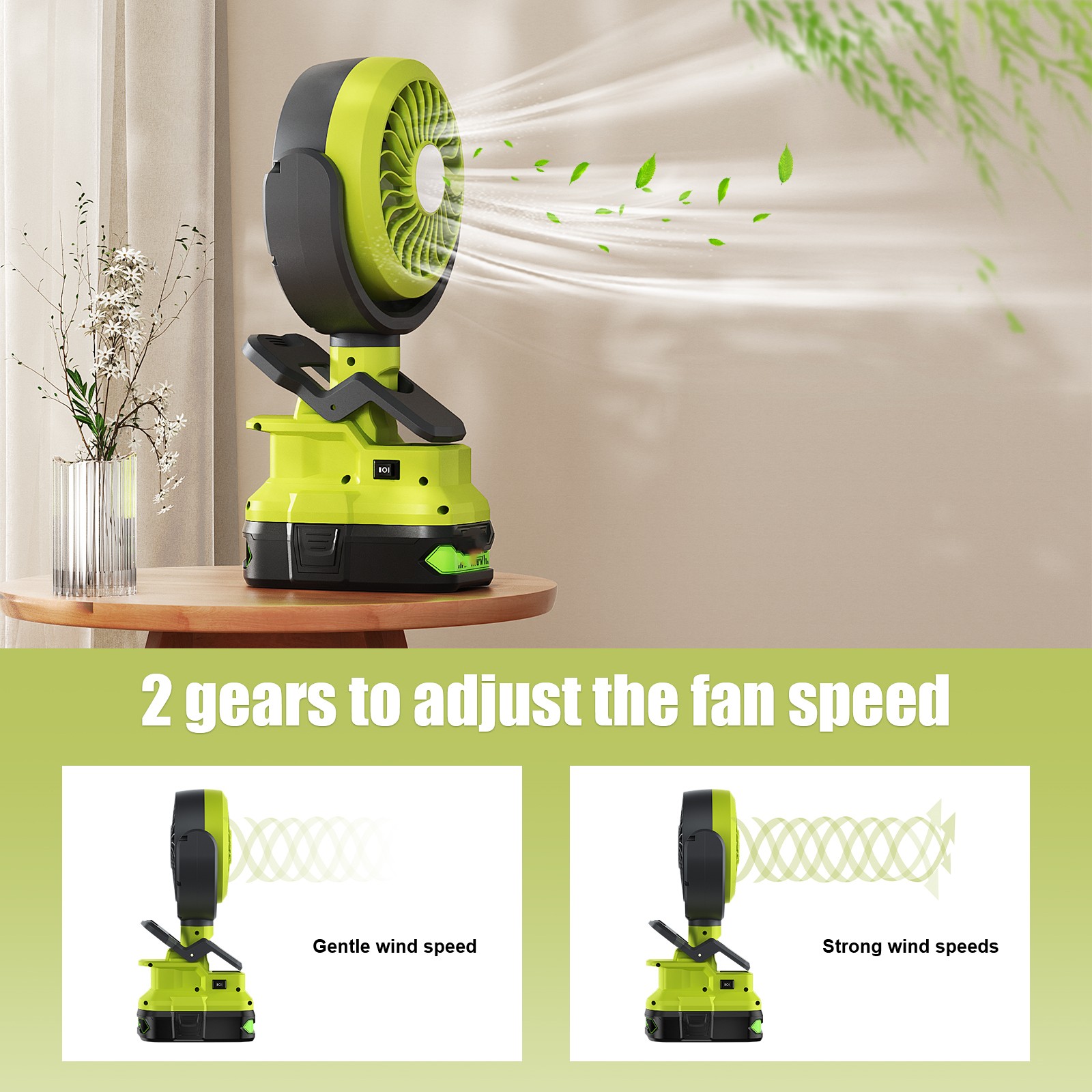 (1-2PCS) 8.0AH For RYOBI 18V ONE PLUS Battery Cordless Hybrid Tool Fan P108 P107