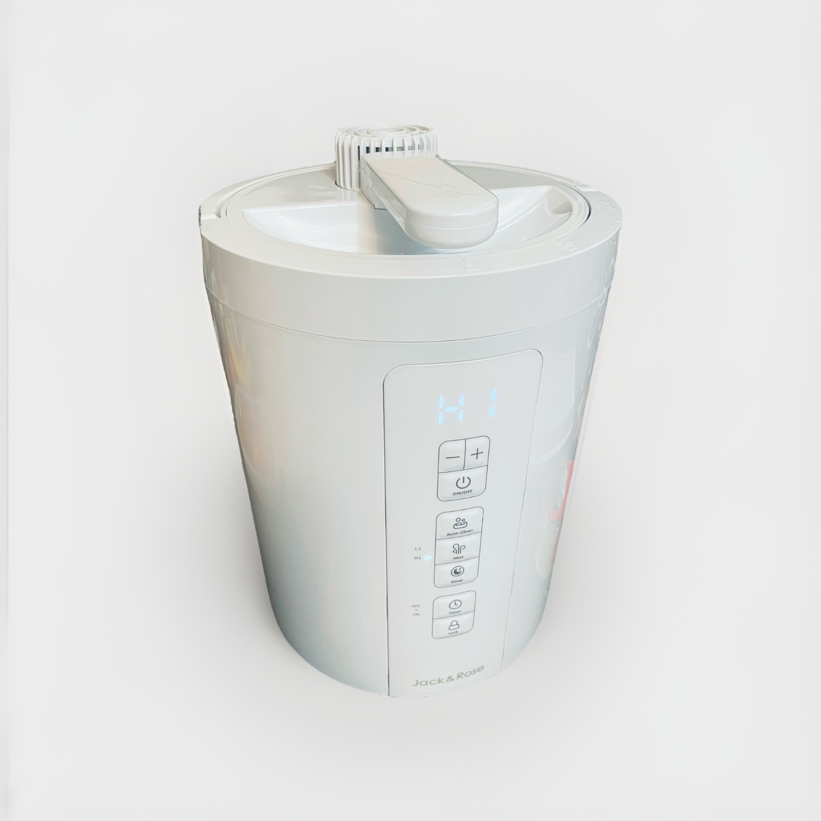 Jack & Rose Warm Mist Humidifier Any Room 3L/100oz Stainless Steel EH30UA