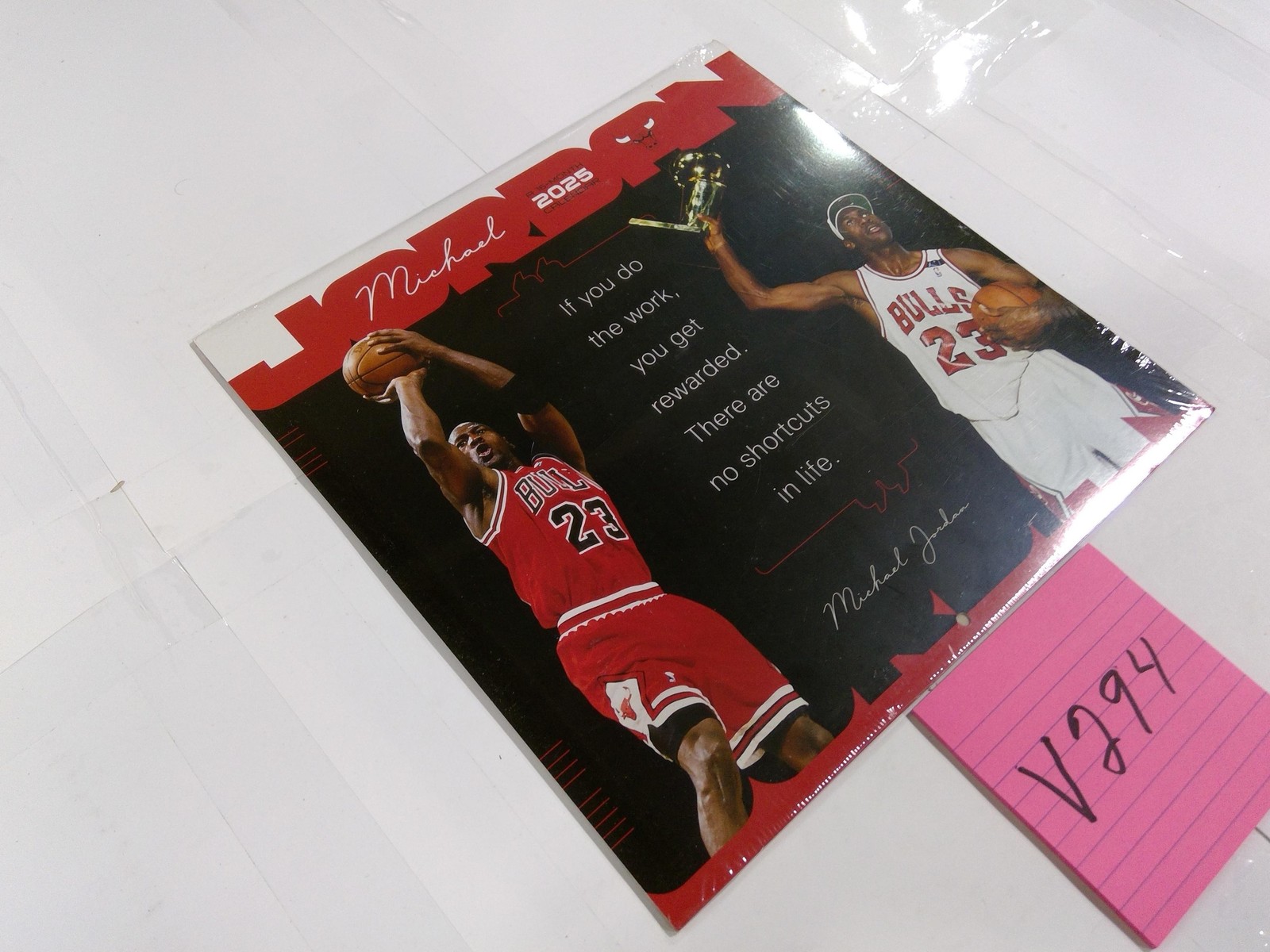 Michael Jordan 2025 Wall Calendar 16-Month DateWorks NBA Basketball Sealed New