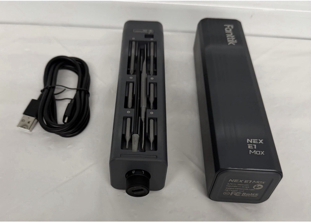 Fanttik NEX E1 Max Electric Precision Screwdriver 50-Bit Set USB-C New Other
