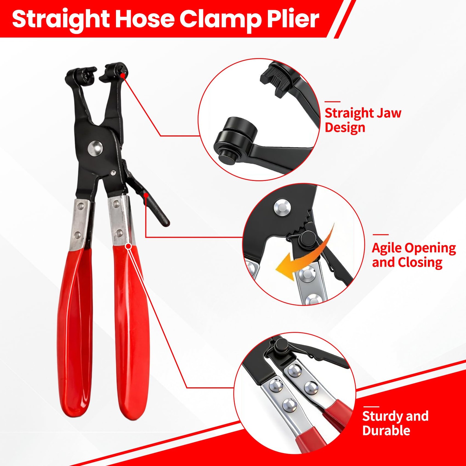 5Pcs Automotive Electrical Disconnect Pliers Kit, Connector Removal Tool, Str…