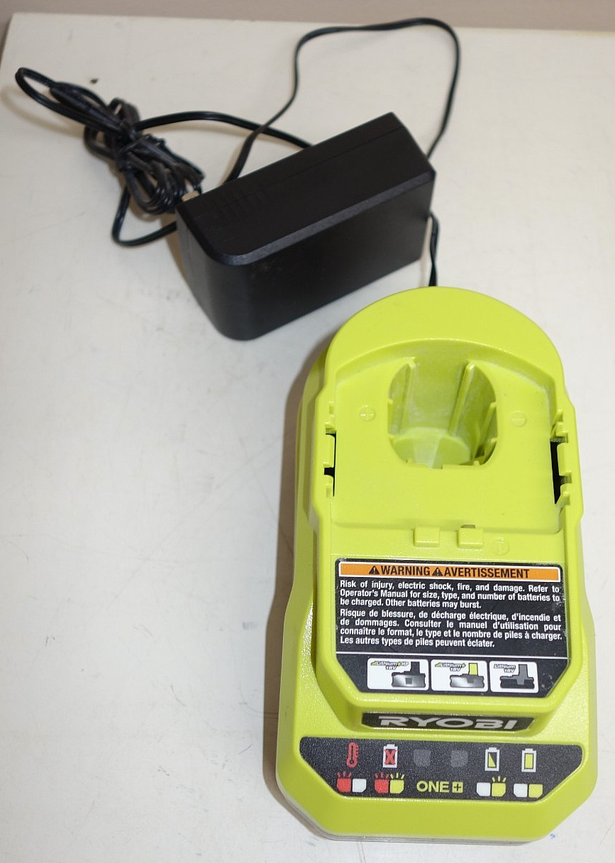 Ryobi One + 18 Volt 18V PCG002 Lithium Ion Battery Charger Li-ion