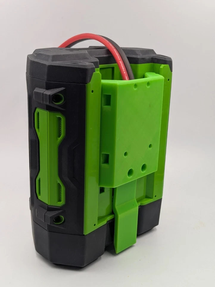 56v EGO Battery Adapter DIY Lithium Connector 12 AWG Wire Power Block with Latch