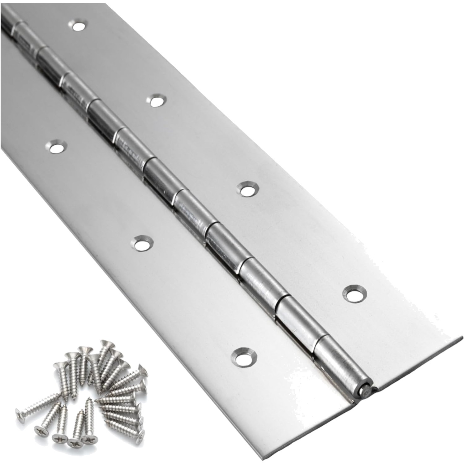 Silent & Smooth 36″ Continuous Hinge, Stainless Steel