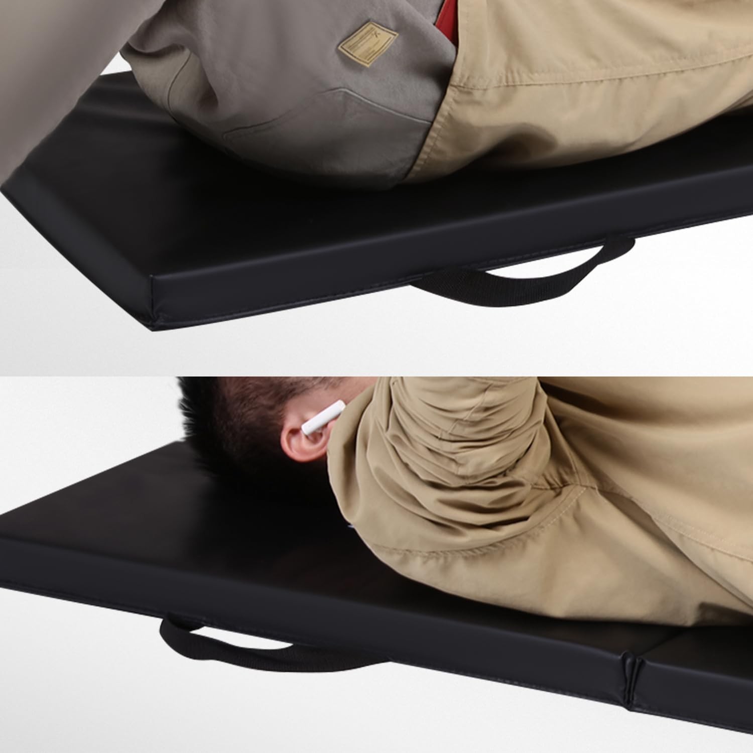 DNA Motoring Foldable Foam Kneeling Pad 43×17.7×1.6in Water Resistant Handle