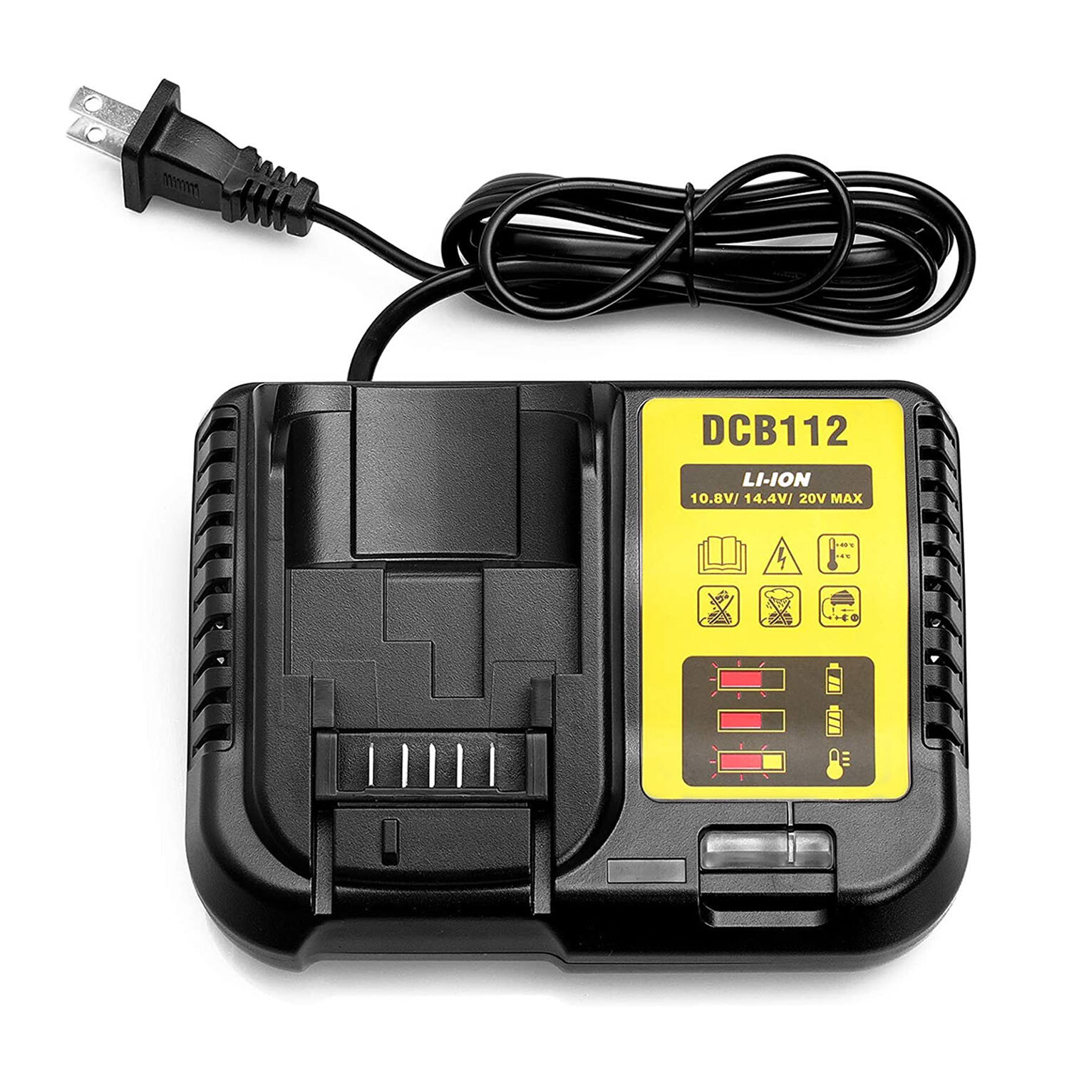 Battery Charger Replacement Fit for Dewalt 10.8-20V DCB107 DCB101 DCB200 DCB205