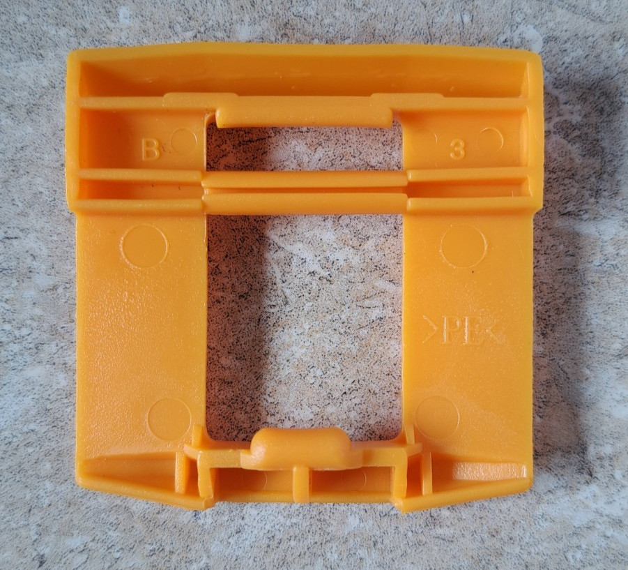 BLACK Plastic Latch Clip Fits Ryobi Drill, Saw, etc Storage Carrying Tool Case